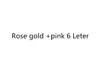 Rose emas + merah muda 7 huruf