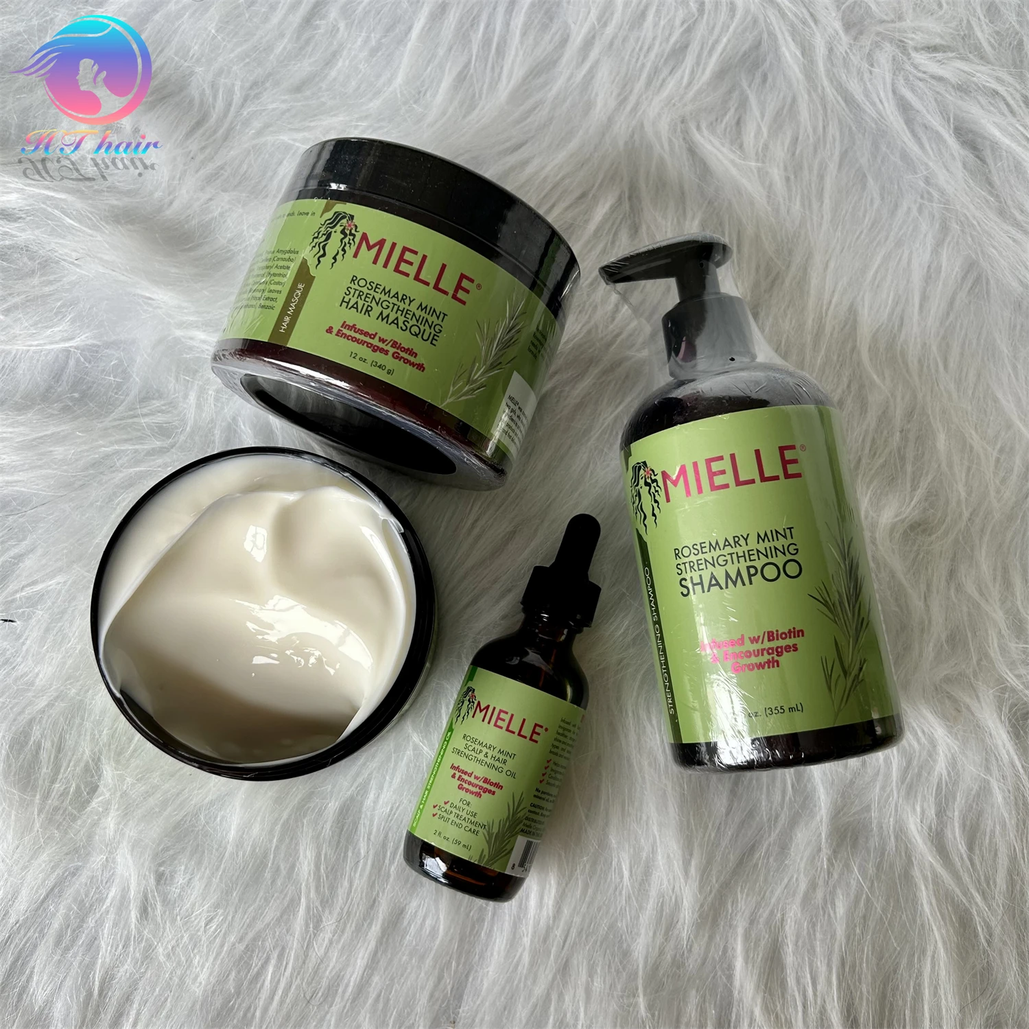 Mielle Organics Rosemary Mint Shampoo Hair Masque Nourishing
