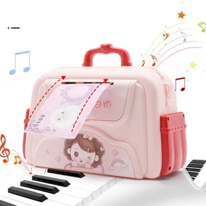 ITTL Montessori Small Money Bank Finger Recognition Plastic Educational Toy for 2-4 Years Age Range