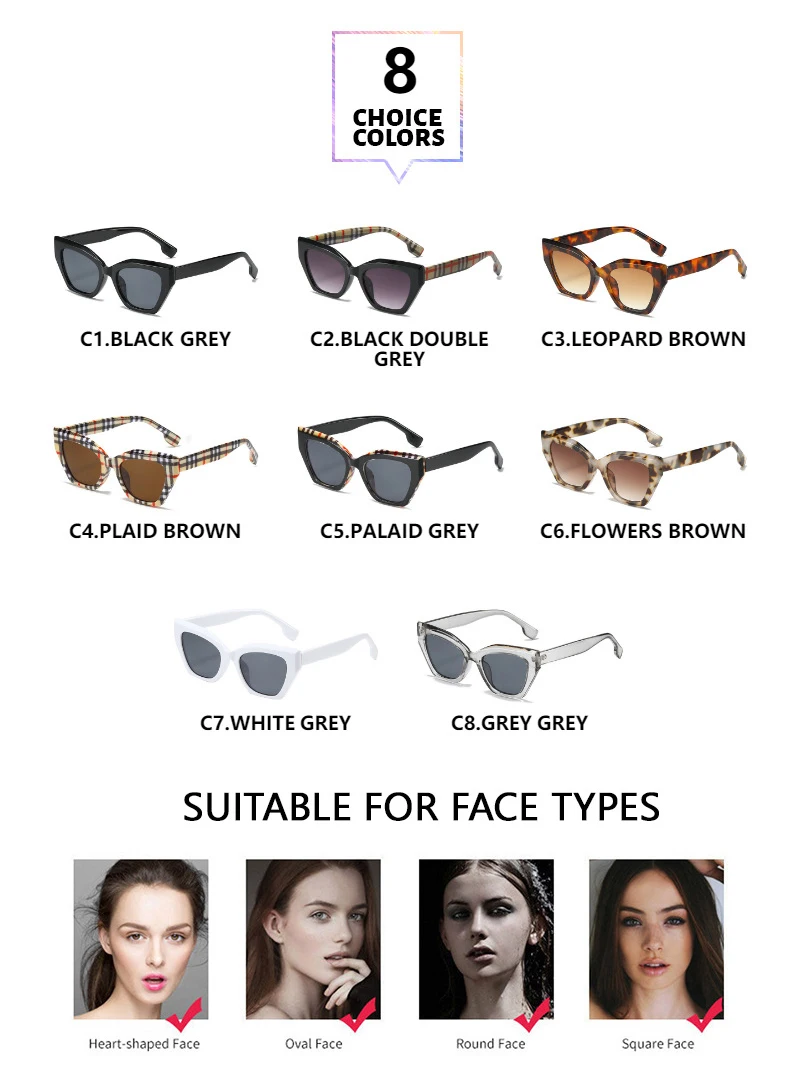 2023 Luxury Brand Designer Sunglasses Sun Glasses For Ladies Classic