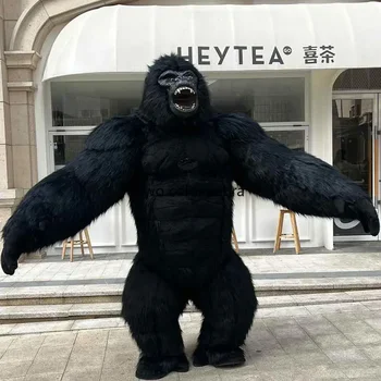 2025 CE 2.2/2.6m New Inflatable gorilla Mascot Costume Customized king kong Halloween Anime Carnival Mascot