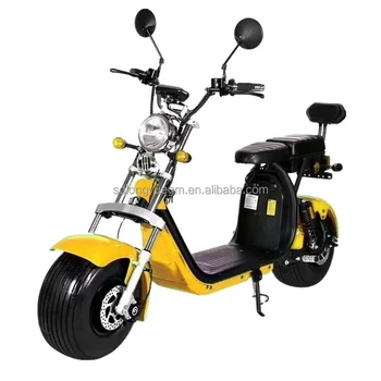 EEC COC Factory Fat Tire Citycoco 2 Wheel Electric Scooter for Adults 1500W 60V EU warehouse Electrical Motorcycle E Scooters