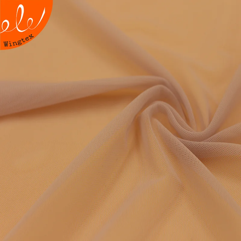 Wingtex Hot Sale 50 Gsm Nylon Spandex Stretch Mesh Powernet Fabric For Sexy Lingerie Buy