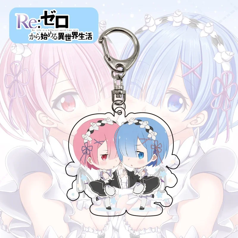 Anime Re Zero Pendants Fashion Rem Ram Figure Staring Re Life In A Different World From Zero Keychains Buy Rem Ram Keychains Re Zero Keychain Re Zero Anime Key Chain Product On Alibaba Com