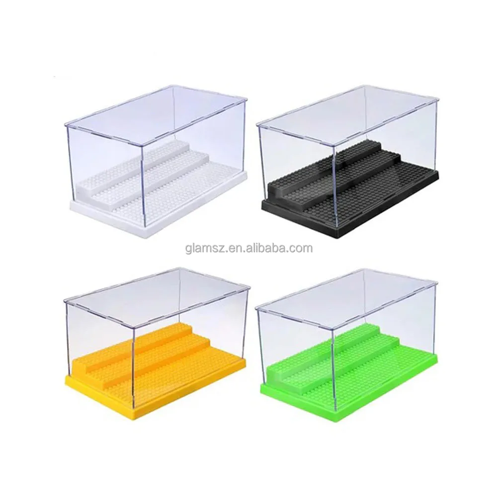 3 Tier Action Display Acrylic Figure Dustproof DIY Case Box