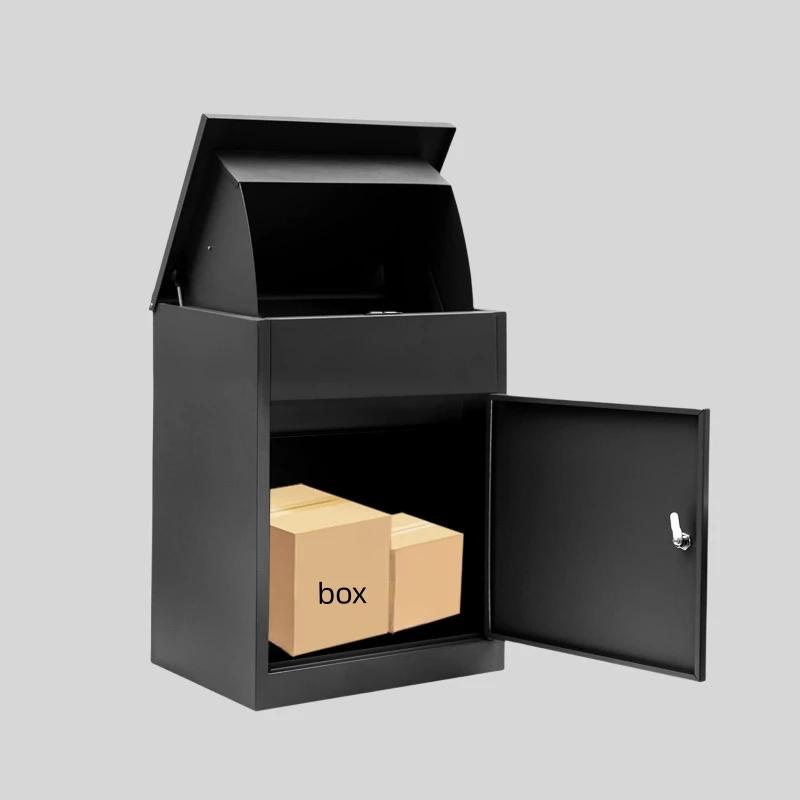 Outdoor Parcel Letter Delivery Box Sheet Metal Parcel Box for Mail