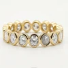 Moissanite oval cut 3*4mm