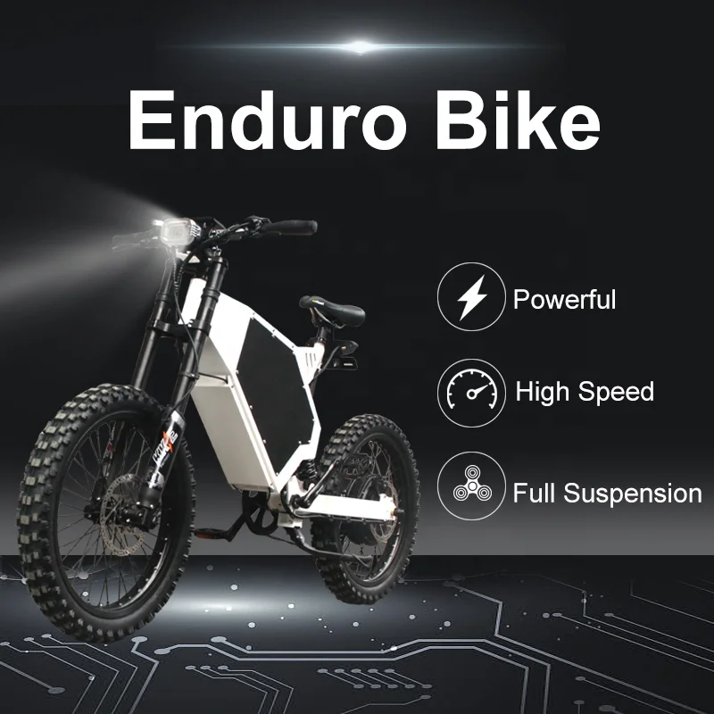 Electric Adults Bicycle 3000w/4000w Ebike Long Range Enduro Mountain Bike  With 29ah Li-ion Battery
