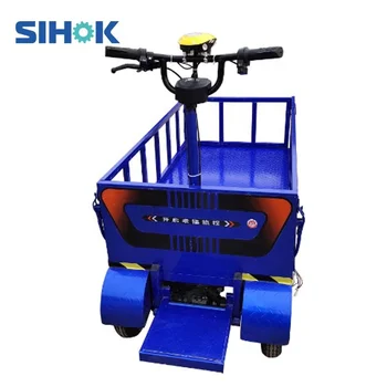 Warehouse Logistic Cargo Moving Hand Carts Trolleys 4 Wheel Platform ...
