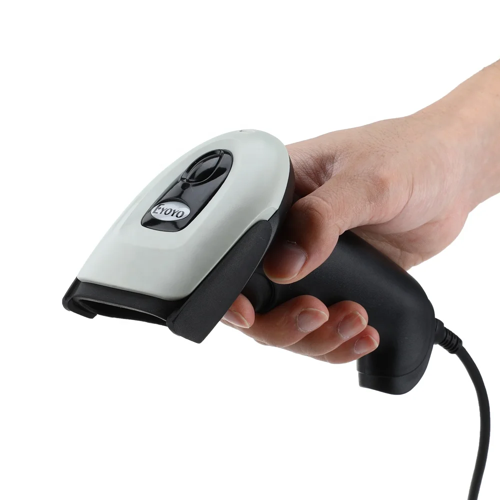 Eyoyo EY-011 Wireless 2D QR Barcode Scanner with Adjustable Stand