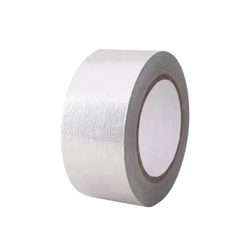 Factory supply waterproof silver or blue aluminum foil Butyl tape for stop leaking