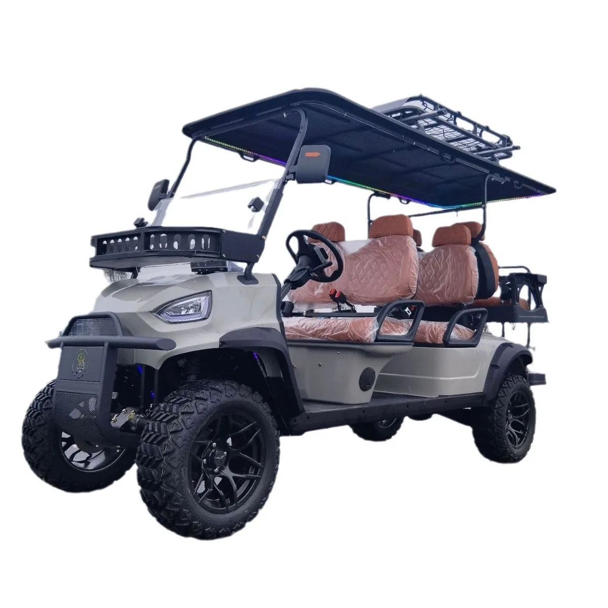 Fábrica Firenew Carrito de Golf Parison de 6 Asientos Carro de Club Todo Terreno en Venta Color Personalizado Diseño Gratuito 2025SDZX12PTPR149