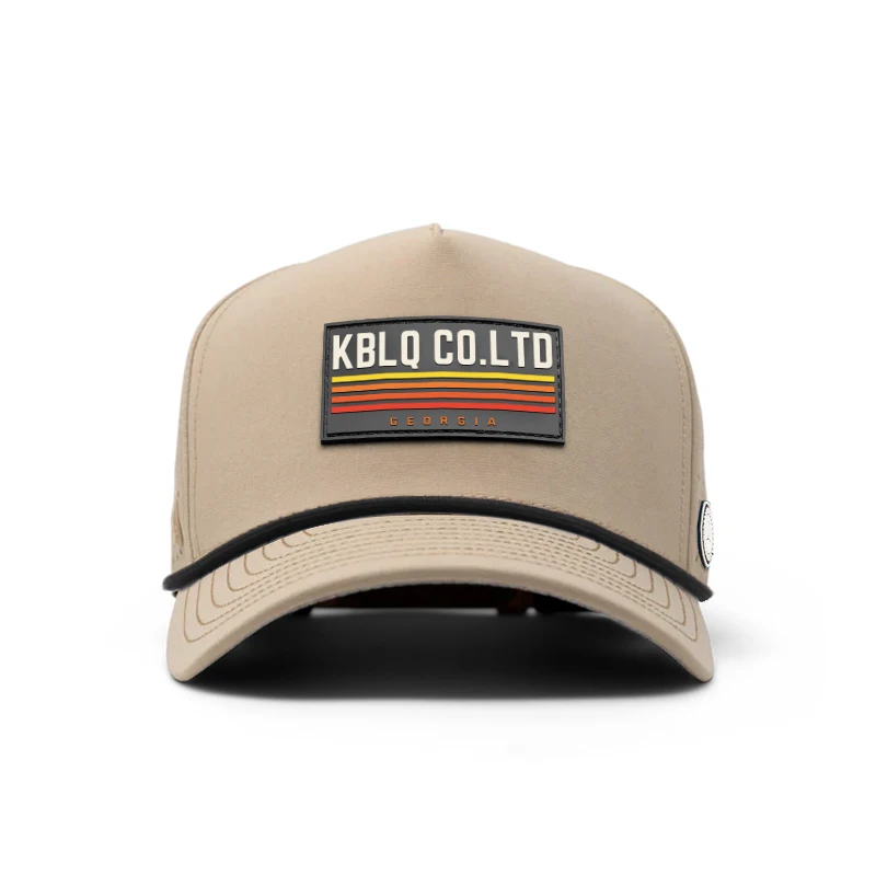High Quality Laser Cut Hole Water-Resistant Breathable Fashion Canvas Baseball Caps Unisex 5 Panel Performance Cycling Golf