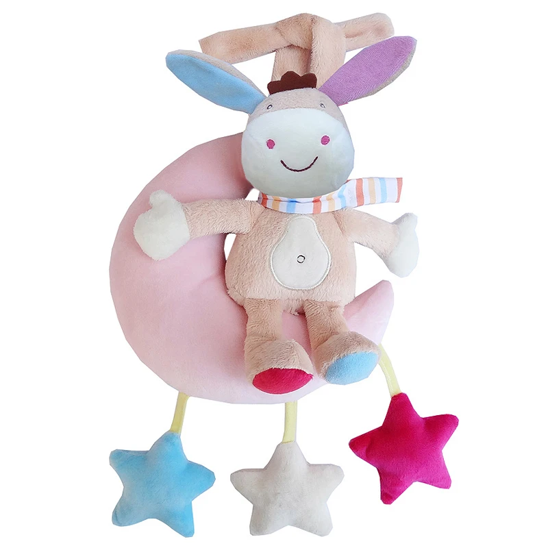 Мультяшные детские игрушки на возраст 0-12 месяцев, подвесные погремушки для кроватки, коляски, детская Мобильная плюшевая игрушка для новорожденных, детские игрушки для малышей