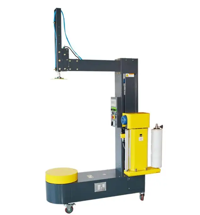 PLC Programmable Convenient Control Packaging Effect Good up Down Lift Winding Packaging Machine