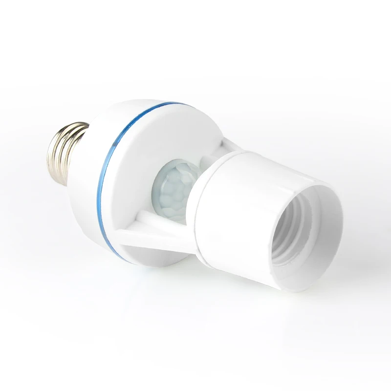 E27 Smart Lamp Bulb Holder PIR Motion Sensor Type Lamp Holder