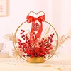 Lucky Star Blessing Flower Basket God of Wealth