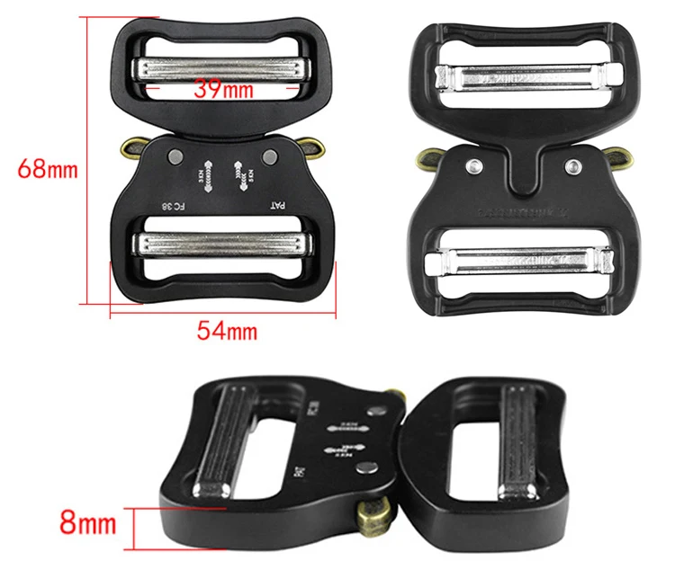 High Quality Dual Direction Adjustable Tactical Belt Buckle For