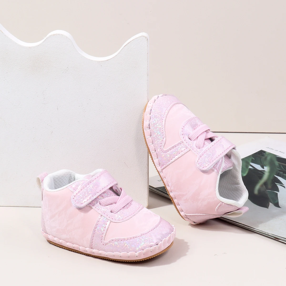 High Quality Baby Sneakers Soft PU Anti-Slip Sole Light Breathable Rubber Flat Walking Style Spring Autumn Newborn Toddler Boys details