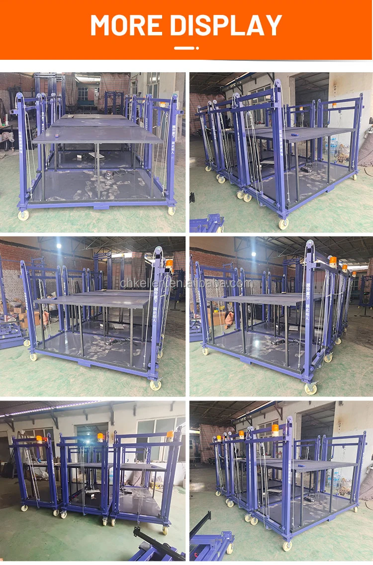 6m Electric Scaffolding Foldable Electric Scaffolding Lift Platform ...