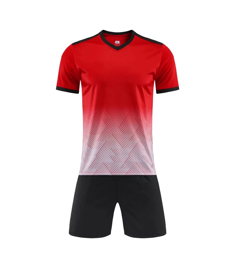 Custom Cheap Mens Football Kits Youth Boy Blank Football Jersey