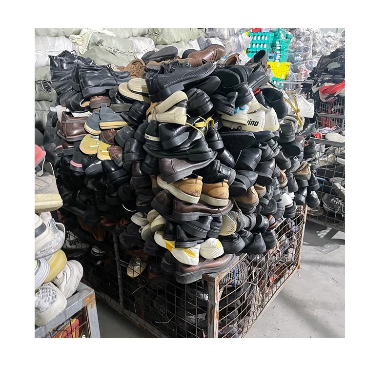 Thrift Assorted Shoes Used Mixed Shoes Bales Second Hand Shoe In Bulk