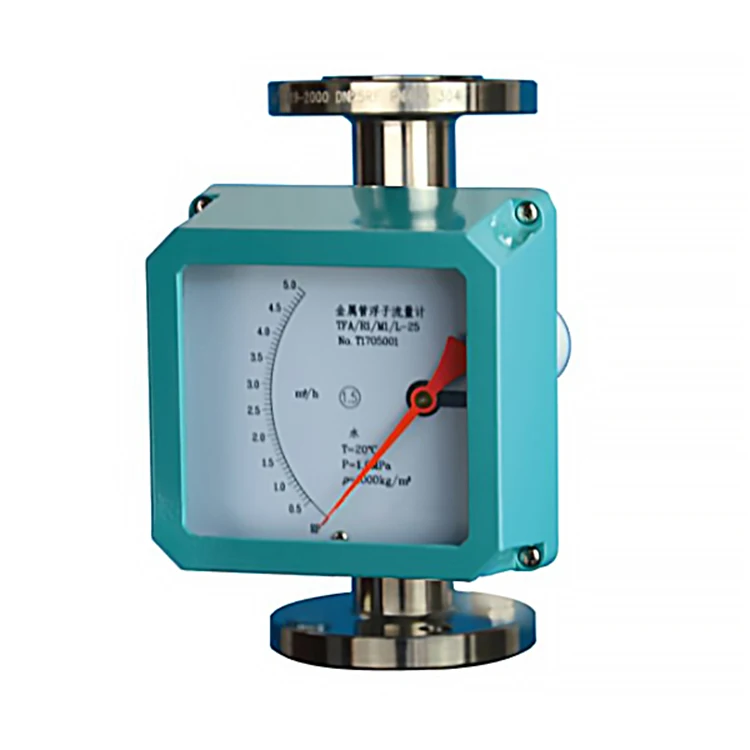 Variable Area Flow Meter and Rotameter Metal Tube Float Flowmeter