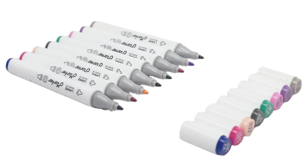 36 Colors Alcohol Based Student Drawing Art Marker Pen Set