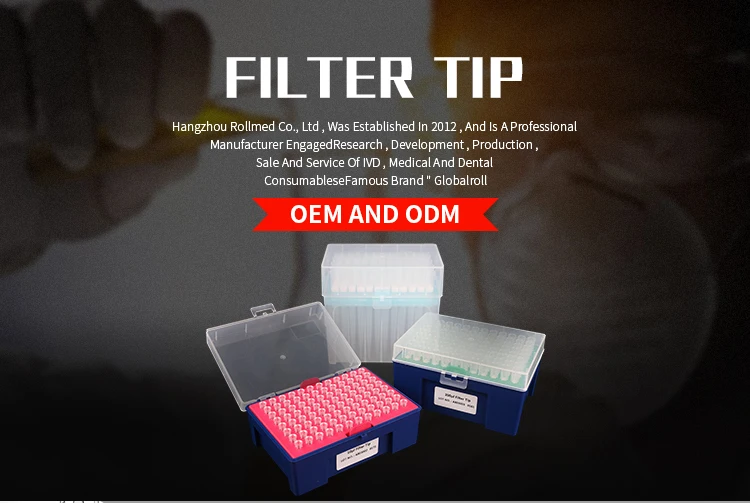 Laboratory Sterile Dna Rna Free 10ul 100ul 200 ul Filter Micro Rainin Hamilton Gilson Filter Pipette Tips