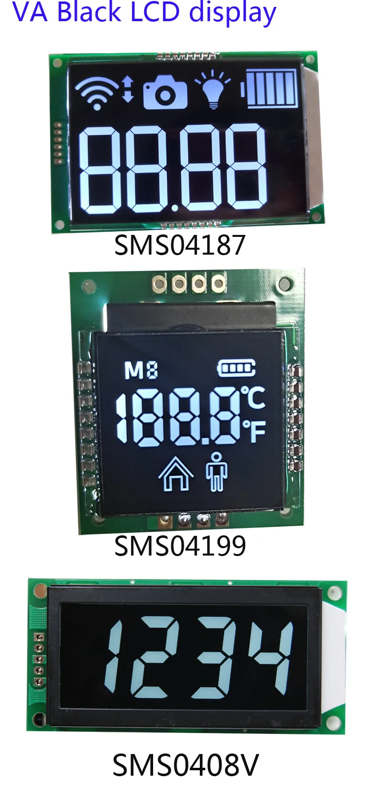 cathy VA black LCD