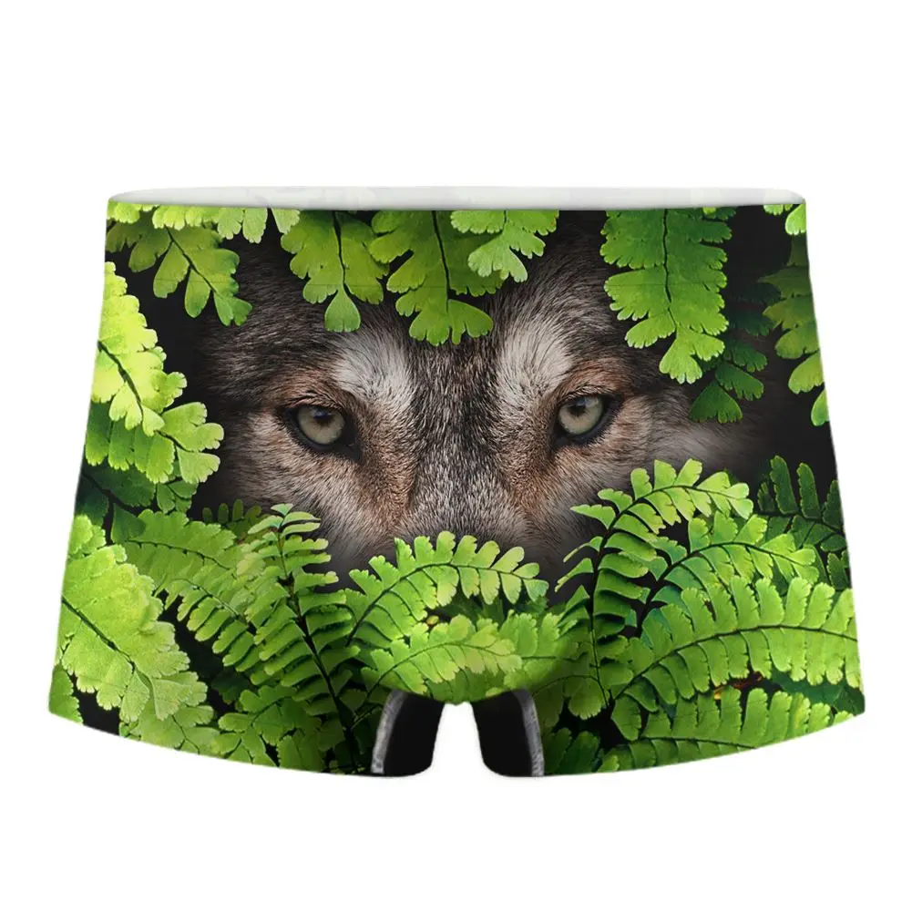 Dropshipping Wolf Print Fashion Comfortable Stretch