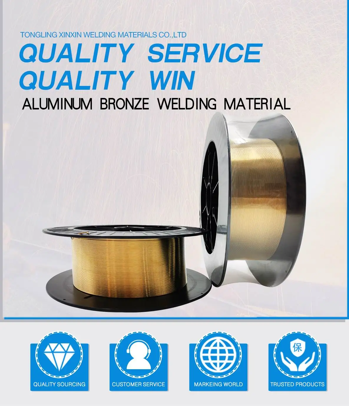 Profession Manufacturer Production Ercuala1 Aluminum Bronze Welding