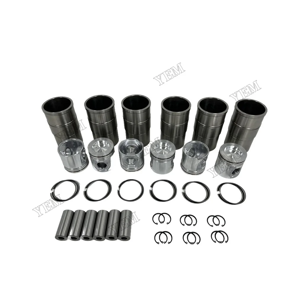 For Volvo D7E Cylinder Liner Kit Standard Size Engine Parts 6