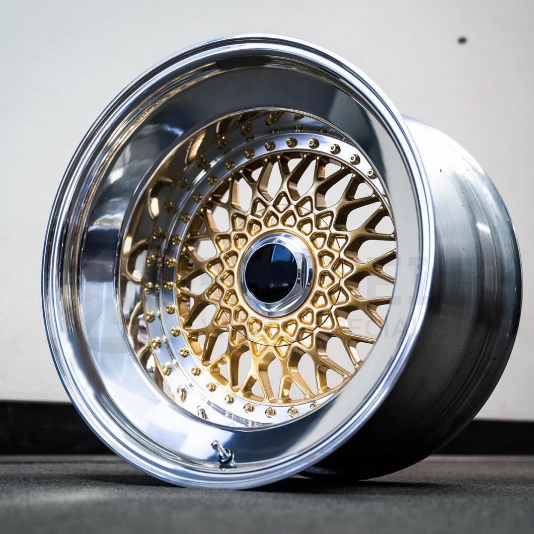 Bku Custom 3pc Forged Step up Lip 5x120 4x100 Wheels 15 16 17 18 Inch Alloy Car Wheel Rim for BMW E30 M3 E34 E36 E28 E46 Wheel