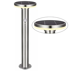 Vertak Outdoor Patio Light 5w Waterproof Solar Landscape Lawn Light for Yard Bollard Lighting