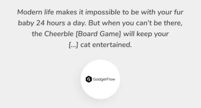 Cheerble Cat Ball Board Game 