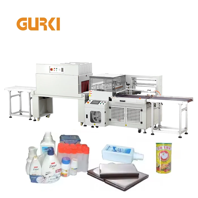 GURKI Box Shrink Plastic Packing Machine Shrink Wrapping Machine for Led Bulb