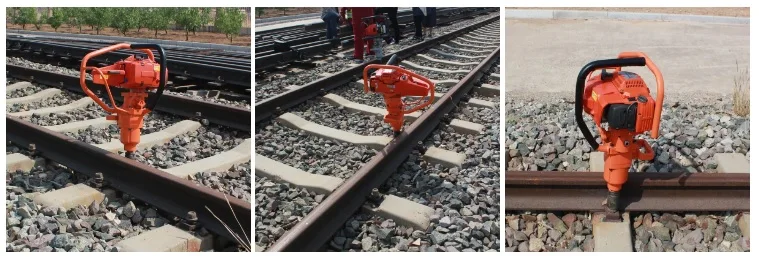 Portable rail Impact Wrench lightweight hand push rail machine for railway maintenance