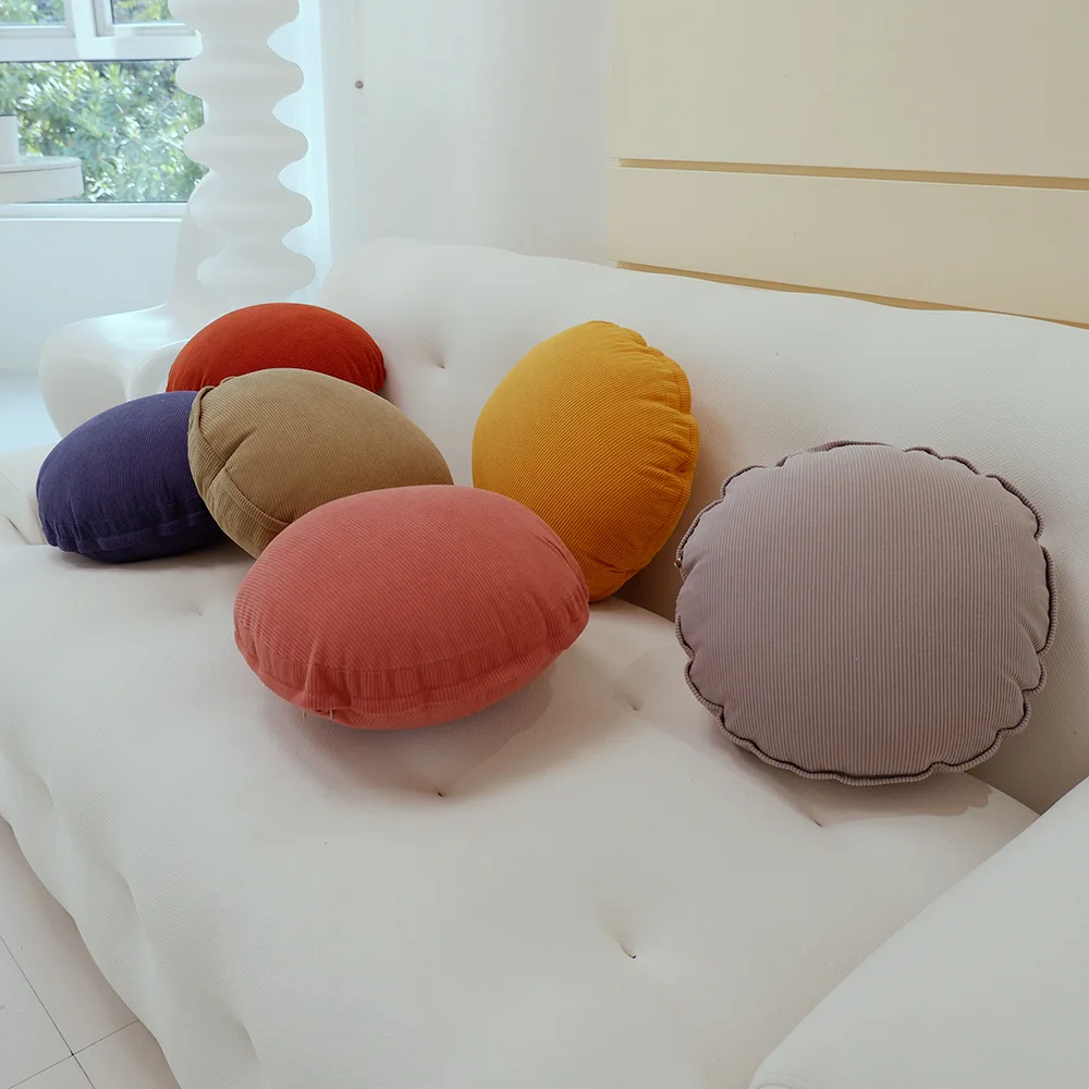 Aoyatex Super Soft Polyester Round Pillow Home Decorate Cushion