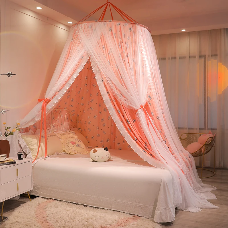 Zanzariera Baldacchino Per Letto - Con Stelle Fosforescenti, Per Doppio/Singolo - Foto 3