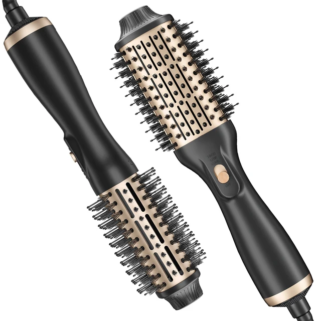 Electric Salon Quality Hot air Brush Customizable Factory Direct Sales Hight Power  Hot air Brush Dryer Hair Dryer Brush