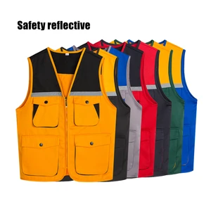 2026 New Products Cheap Custom Unisex Advertising Volunteer Vest Unisex Uniform Vests Workmans Vest