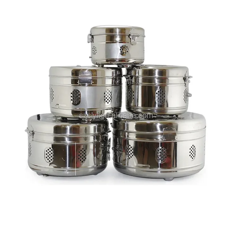 High Quality Medical 304 Stainless Steel Storage Pot