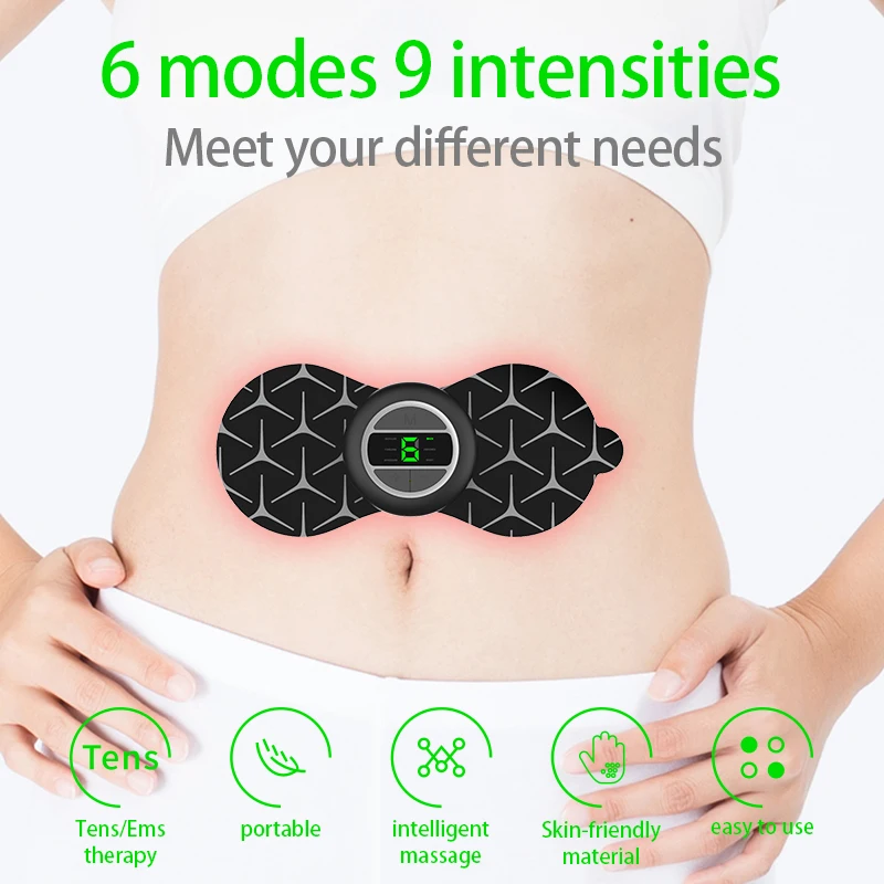 Wireless EMS Shiatsu Neck and Shoulder Tapping Massager Health Gift for Family