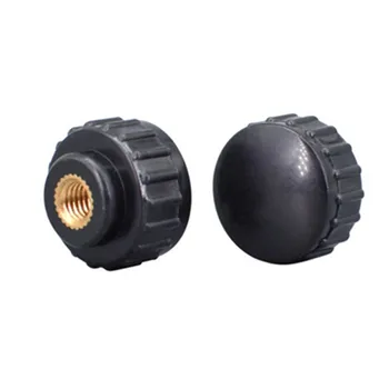 Assorted Hand Tighten Nuts Set 5pcs M5 M6 M8 Round Knurled Plum Bakelite Hand Tighten Nuts / Butterfly Hand Knob Thumb Nut