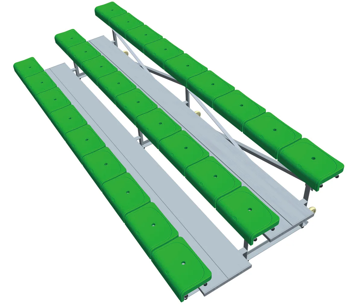 Быстрая установка отбеливатель ипользование пластиковых складной футбольный стадион съемные сиденья/отбеливатель