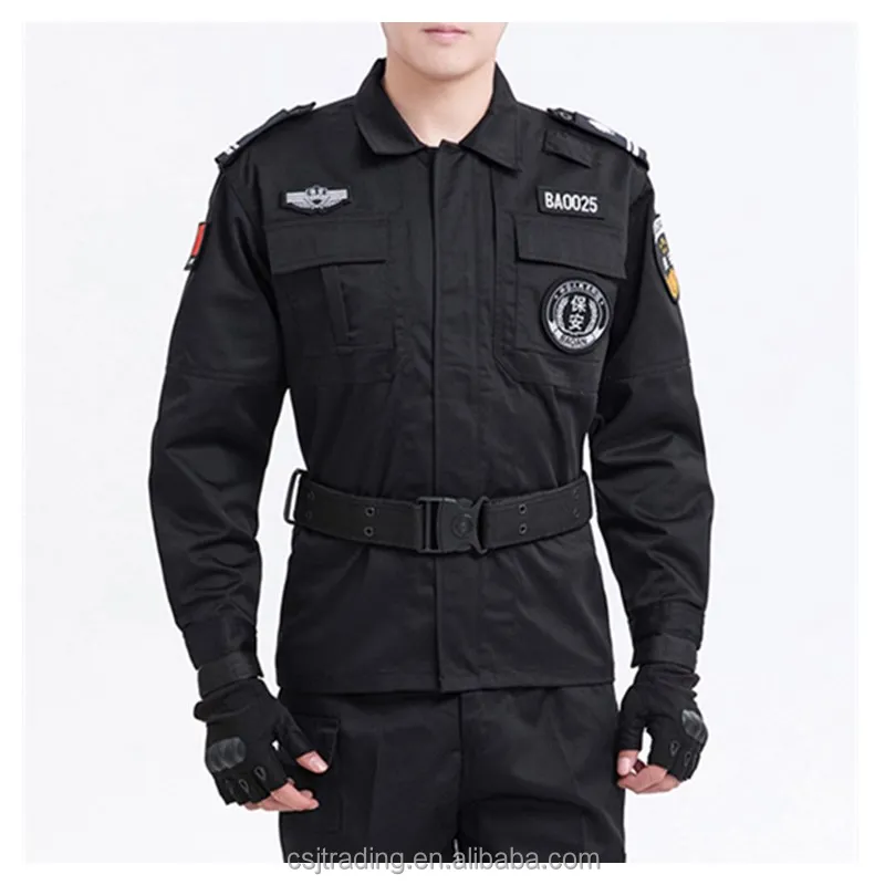 Buy REGALIA Men's Security Guard Uniform (APC Grey Shirt - Black Matty  Trouser/Pant) with Complete Accessories Set & Labels (Waist 28 Inch), EACH  at Amazon.in