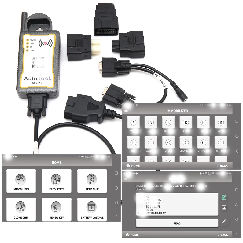 Japan Auto Idol KPC Pro Full Set: Smart Key Programming & Cloning