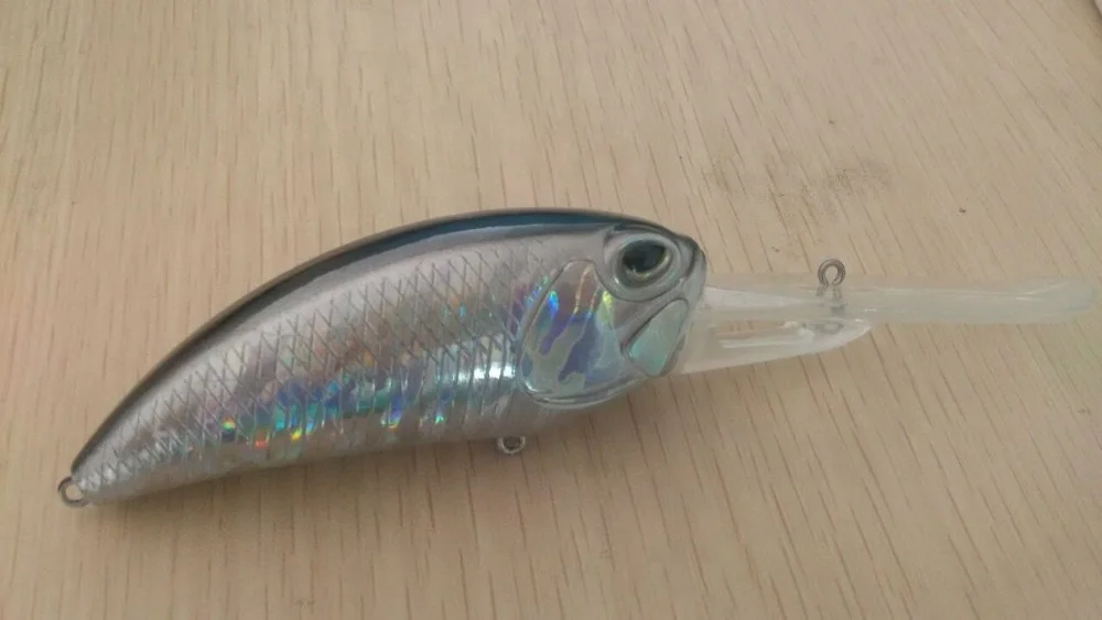 20-Pack DIY Unpainted Minnow Blank Fishing Lures – Hard Crankbait Blanks For Bass, Pike, Trout