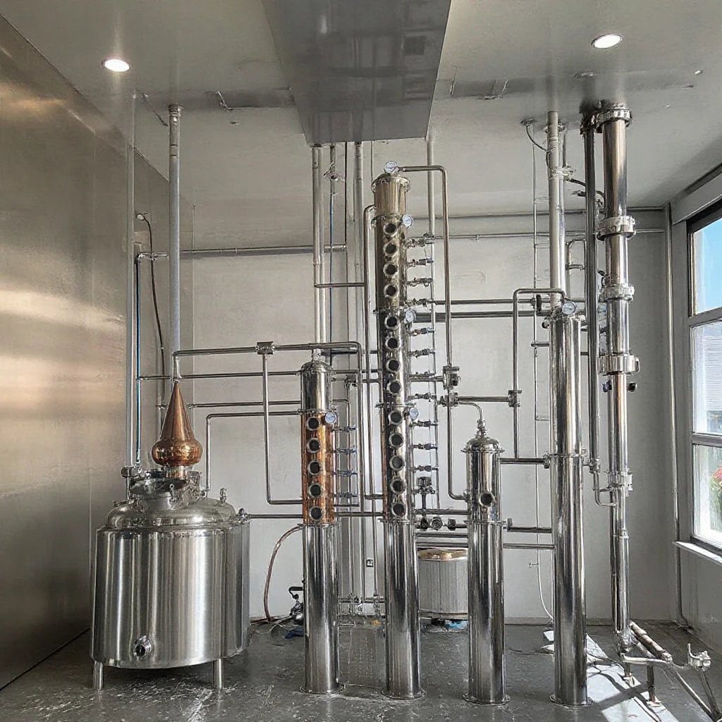 Аппарат для дистилляции меди 500 л